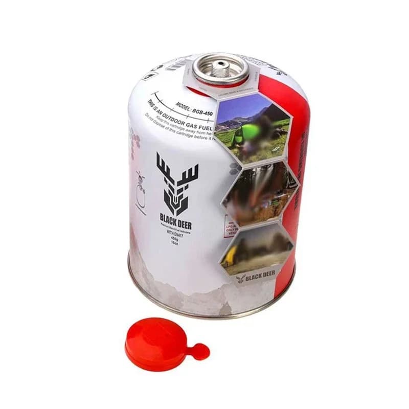 کپسول گاز کوهنوردی 450 گرمی BLACK DEER 