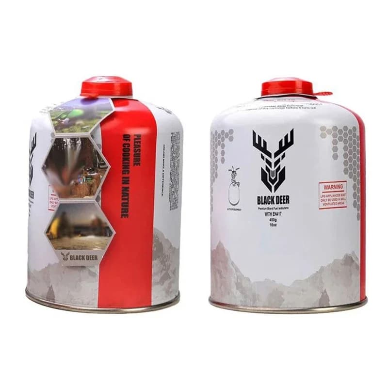 کپسول گاز کوهنوردی 450 گرمی BLACK DEER 
